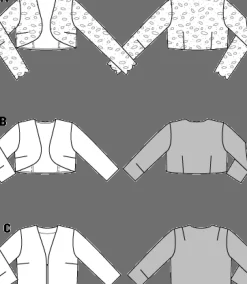 Burda Schnittmuster 7686 Bolero