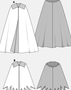 Burda Schnittmuster 2435 Cape