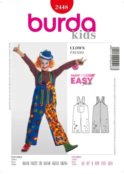 Burda Schnittmuster 2448 Clown