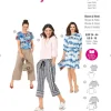 Burda Schnittmuster 6111 Damen Bluse & Kleid