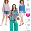 Burda Schnittmuster 5776 Damen Bluse
