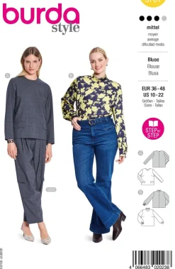 Burda Schnittmuster 5701 Damen Bluse