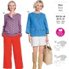 Burda Schnittmuster 5655 Damen Bluse