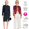 Burda Schnittmuster 5671 Damen Blazer