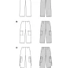 Burda Schnittmuster 5663 Damen Hose