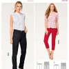 Burda Schnittmuster 6534 Damen Hose Größe 34-46