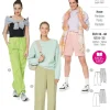 Burda Schnittmuster 5761 Damen Hose