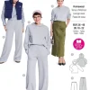 Burda Schnittmuster 5694 Damen Homewear