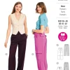 Burda Schnittmuster 5740 Damen Hose