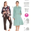 Burda Schnittmuster 6092 Damen Jacke Mantel