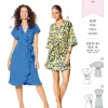Burda Schnittmuster 6207 Damen Kleid