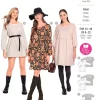 Burda Schnittmuster 6055 Damen Kleid