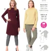 Burda Schnittmuster 6080 Damen Kleid Shirt