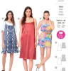 Burda Schnittmuster 5996 Damen Kleid