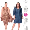 Burda Schnittmuster 6036 Damen Kleid