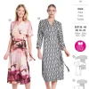 Burda Schnittmuster 5844 Damen Kleid