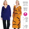 Burda Schnittmuster 5704 Damen Kleid & Tunika