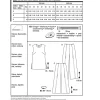 Burda Schnittmuster 5793 Damen Kombination