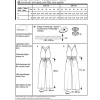 Burda Schnittmuster 5817 Damen Overall Jumpsuit