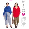 Burda Schnittmuster 5612 Damen Pullover