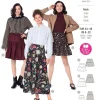 Burda Schnittmuster 5978 Damen Rock