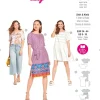 Burda Schnittmuster 6117 Damen Shirt & Kleid