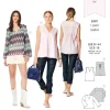 Burda Schnittmuster 6234 Damen Shirt