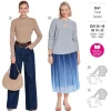 Burda Schnittmuster 5717 Damen Shirt