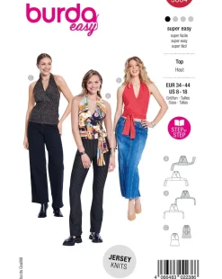 Burda Schnittmuster 5664 Damen Top