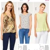 Burda Schnittmuster 6501 Damen Top Größe 34-46