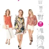 Burda Schnittmuster 6126 Damen Tunika