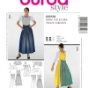 Burda Schnittmuster 8448 Dirndl
