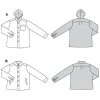 Burda Schnittmuster 5768 Herren Jacke