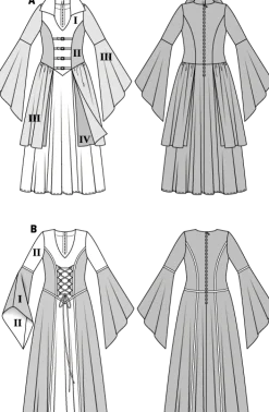 BurdaSchnittmuster 2405 Hexe