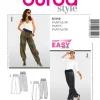 Burda Schnittmuster 7400 Hose