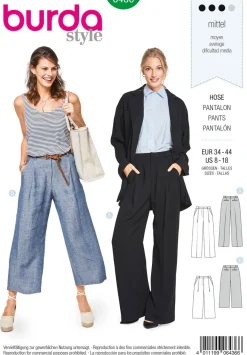 Burda Schnittmuster 6436 Hose