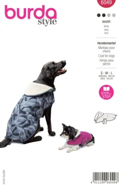 Burda Schnittmuster 6049 Hundemantel