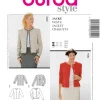 Burda Schnittmuster 8949 Jacke