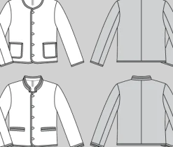 Burda Schnittmuster 7291 Janker