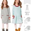 Burda Schnittmuster 9286 Kinder Kleid