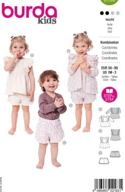 Burda Schnittmuster 9190 Kinder Kombination