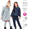 Burda Schnittmuster 9268 Kinder Mantel Jacke