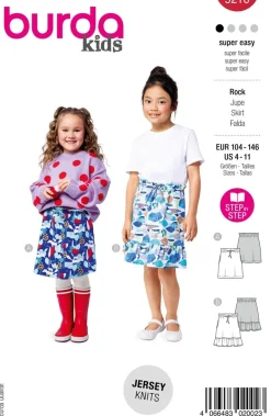 Burda Schnittmuster 9210 Kinder Rock