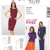 Burda Schnittmuster 6988 Kleid