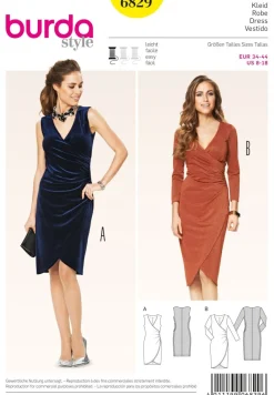 BurdaSchnittmuster6829Kleid