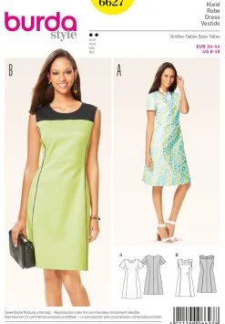 Burda Schnittmuster 6627 Kleid
