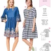 Burda Schnittmuster 6401 Kleid