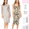 Burda Schnittmuster 6423 Kleid