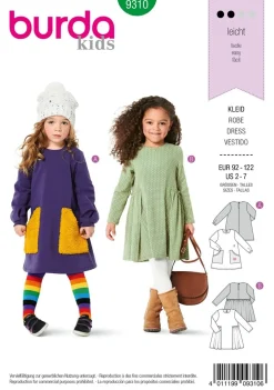 Burda Schnittmuster 9310 Kleid