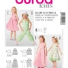 Burda Schnittmuster 9460 Kleid, Overall